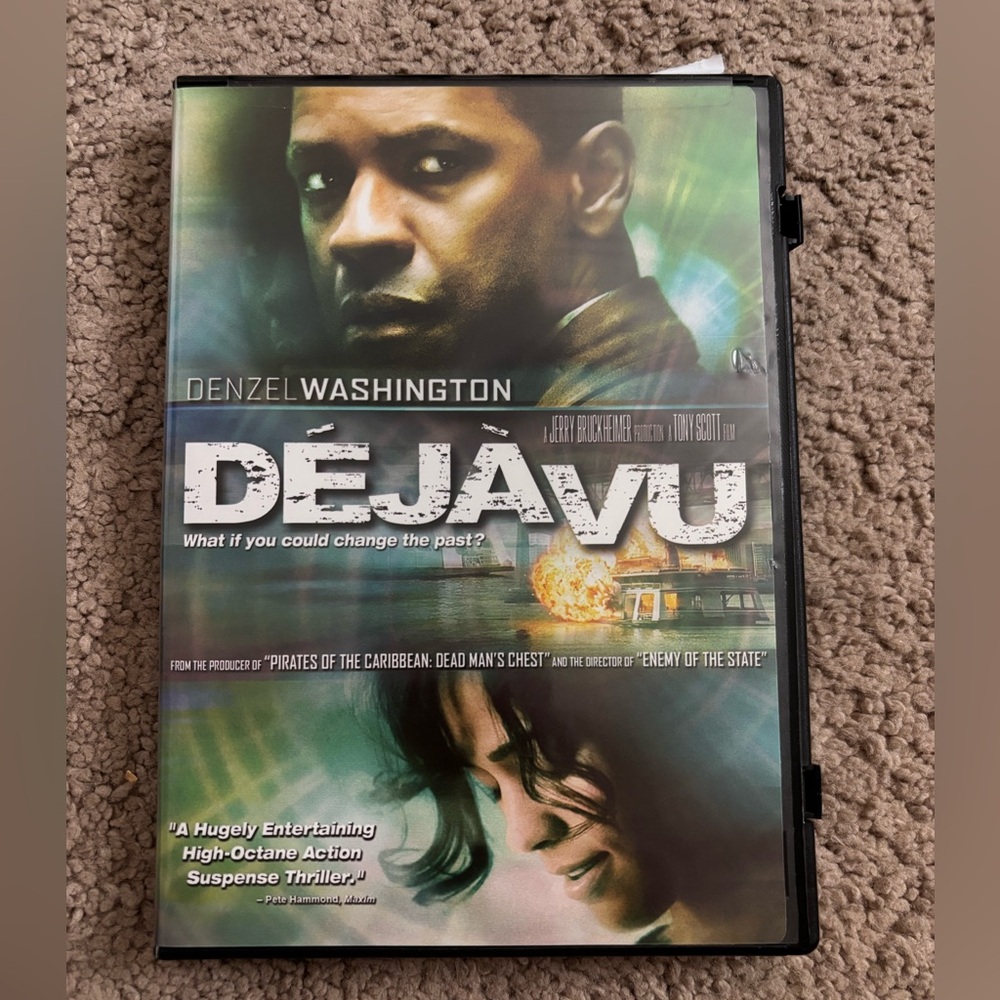 Déjà Vu DVD Denzel Washington 2006 Action Thriller